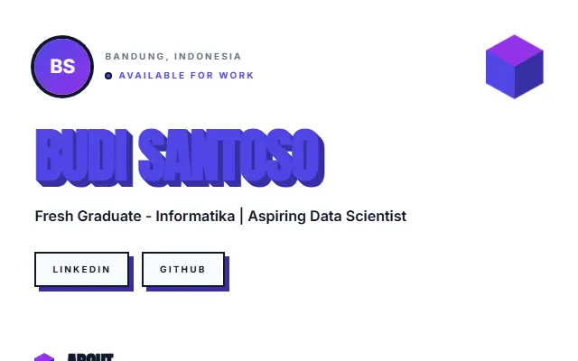 Template portofolio Isometrik